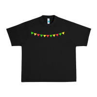 Black mexican flags Urban Heavy Tee - FaDigitalArtStudio