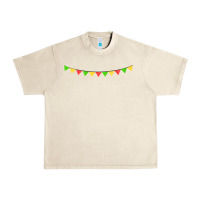 Sandshell mexican flags Urban Heavy Tee - FaDigitalArtStudio