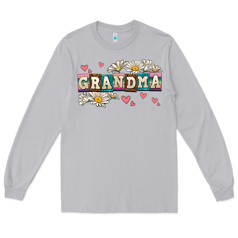 Daisy Grandma Long Sleeve Tee by AdoDesignShop | Teevron