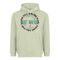 Matcha be you inspiration Heavyweight Hoodie - MaliasSmallBusiness