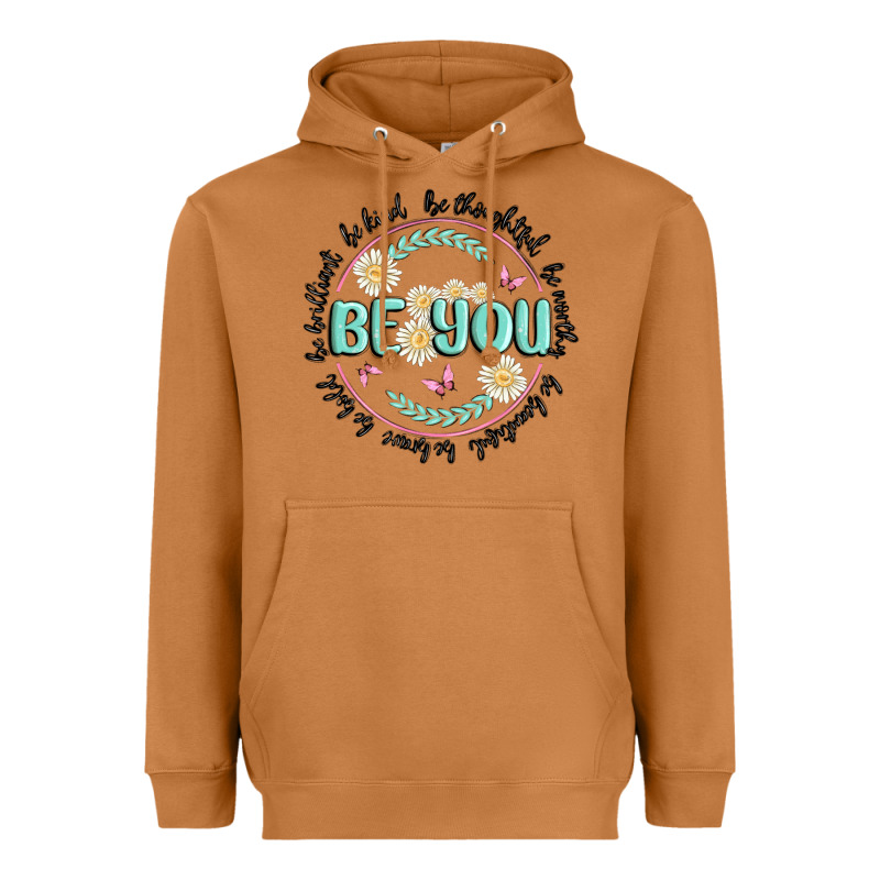 Be You Inspiration Heavyweight Hoodie by MaliasSmallBusiness | Teevron