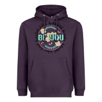 Plum be you inspiration Heavyweight Hoodie - MaliasSmallBusiness