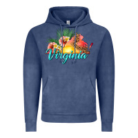 Vintage Denim summer virginia Vintage Hoodie - texasbilliewilder