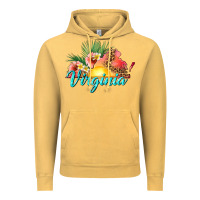 Vintage Mustard summer virginia Vintage Hoodie - texasbilliewilder