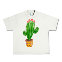 Pistachio mexican cactus Urban Heavy Tee - FaDigitalArtStudio