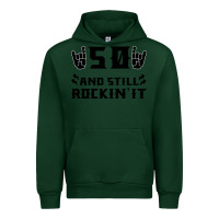 Forest Green 50 Birthday Rock Urban Hoodie - Bettercallsaul