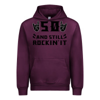 Mauve Wine 50 Birthday Rock Urban Hoodie - Bettercallsaul