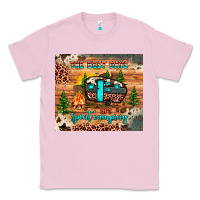 Bubblegum Pink the best days are spent camping Classic Tee - JahusDesignShop