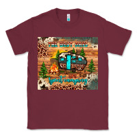 Burgundy the best days are spent camping Classic Tee - JahusDesignShop