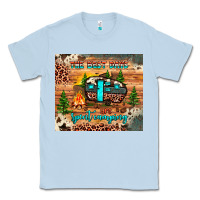 Dusty Blue the best days are spent camping Classic Tee - JahusDesignShop