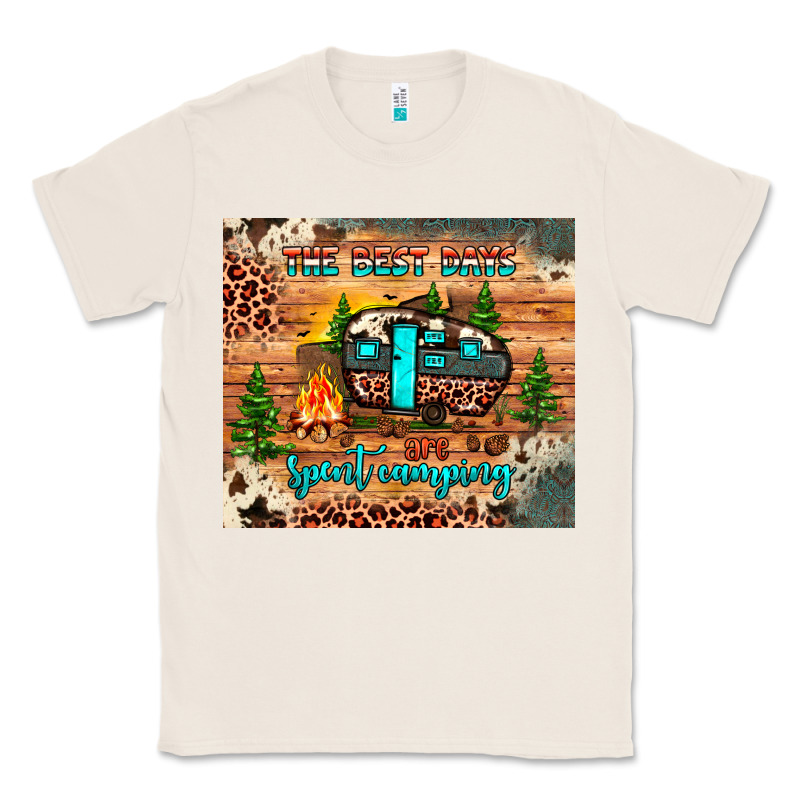 The Best Days Are Spent Camping Classic Tee by JahusDesignShop | Teevron