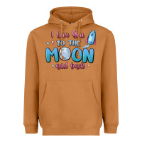 Meerkat i love you to the moon and back Heavyweight Hoodie - MaliasSmallBusiness