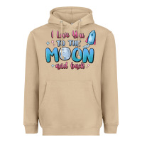 Mushroom i love you to the moon and back Heavyweight Hoodie - MaliasSmallBusiness