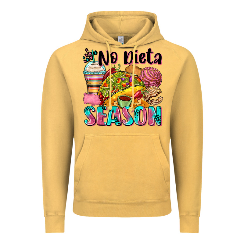 No Dieta Season Vintage Hoodie by Zillion Design Studio | Teevron