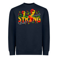Navy strong juneteenth Heavyweight Sweatshirt - Zillion Design Studio