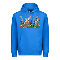 True Royal easter cow Premium Hoodie - LillyAllenDesigns
