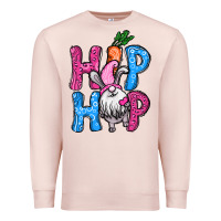 Pale Pink Easter hip hop gnome Premium Sweatshirt - NancyCooperArtShop