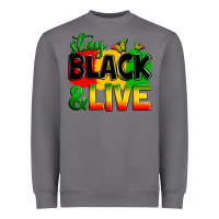 Storm stay black and live Heavyweight Sweatshirt - Zillion Design Studio