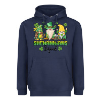 Navy shenanigans squad gnomes st. patricks day Heavyweight Hoodie - MaliasSmallBusiness