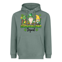 Sage shenanigans squad gnomes st. patricks day Heavyweight Hoodie - MaliasSmallBusiness