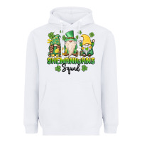 White shenanigans squad gnomes st. patricks day Heavyweight Hoodie - MaliasSmallBusiness