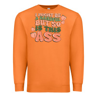 Carrot i might be a handful but so is this ass Premium Sweatshirt - MaliasSmallBusiness
