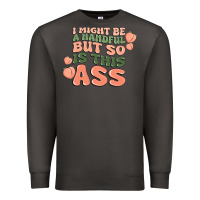 Smoke i might be a handful but so is this ass Premium Sweatshirt - MaliasSmallBusiness
