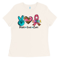 Bone peace love  cure Ladies Tee - AdoDesignShop