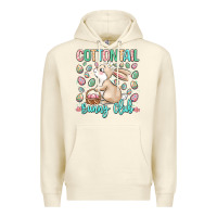 Sandshell cottontail bunny club Premium Hoodie - LillyAllenDesigns