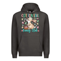 Smoke cottontail bunny club Premium Hoodie - LillyAllenDesigns