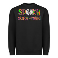 Black Spooky State of Mind Heavyweight Sweatshirt - texasbilliewilder