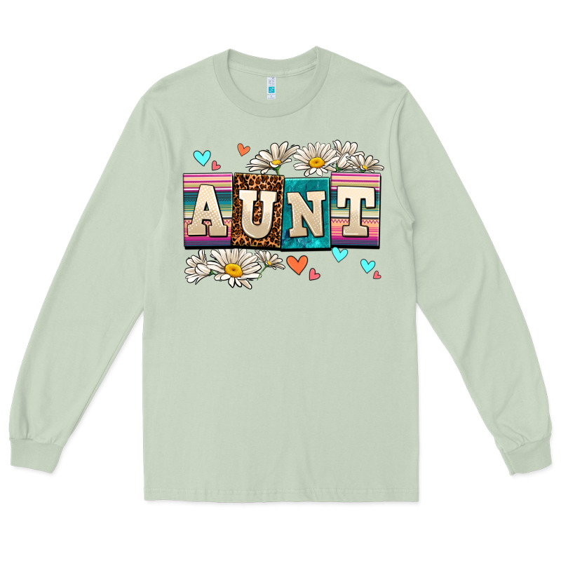 Daisy Aunt Long Sleeve Tee by AdoDesignShop | Teevron