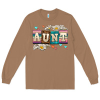 Toasted Coconut daisy aunt Long Sleeve Tee - AdoDesignShop
