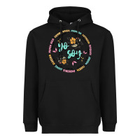 Black yo soy inspiration Heavyweight Hoodie - MaliasSmallBusiness
