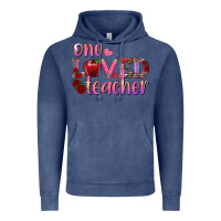 Vintage Denim one loved teacher Vintage Hoodie - RanaPortraitStore