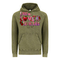 Vintage Olive one loved teacher Vintage Hoodie - RanaPortraitStore