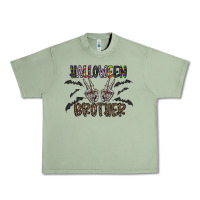 Oil Green halloween brother Urban Heavy Tee - CowhideDigitalArt