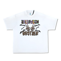 White halloween brother Urban Heavy Tee - CowhideDigitalArt