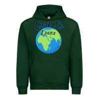 Forest Green God So Loves Urban Hoodie - Bettercallsaul