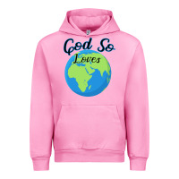 Fuchsia Pink God So Loves Urban Hoodie - Bettercallsaul