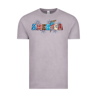 Vintage Zinc Lightning bolt with America Vintage Tee - Neo Western