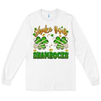 White shake your shamrocks Long Sleeve Tee - Artiststas