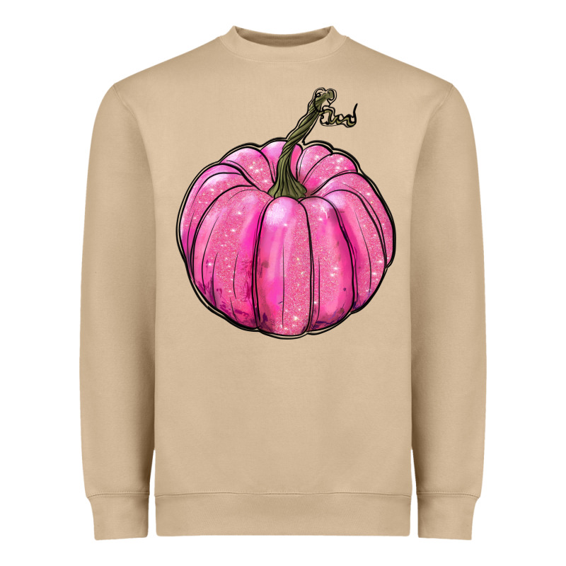 Breast Cancer Awereness Pumpkin Heavyweight Sweatshirt by RanaPortraitStore | Teevron