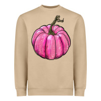 Mushroom breast cancer awereness pumpkin Heavyweight Sweatshirt - RanaPortraitStore