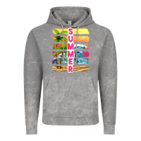 Cloud Rock summer with background tbw Vintage Hoodie - texasbilliewilder