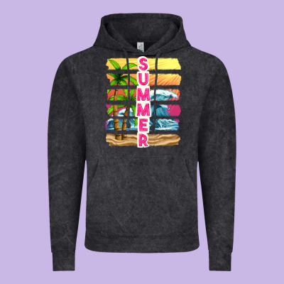 Summer With Background Tbw Vintage Hoodie Designed By Texasbilliewilder