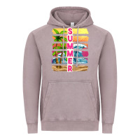 Vintage Zinc summer with background tbw Vintage Hoodie - texasbilliewilder