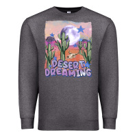 Charcoal Heather desert dreaming Premium Sweatshirt - MaliasSmallBusiness