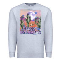 Heather Grey desert dreaming Premium Sweatshirt - MaliasSmallBusiness