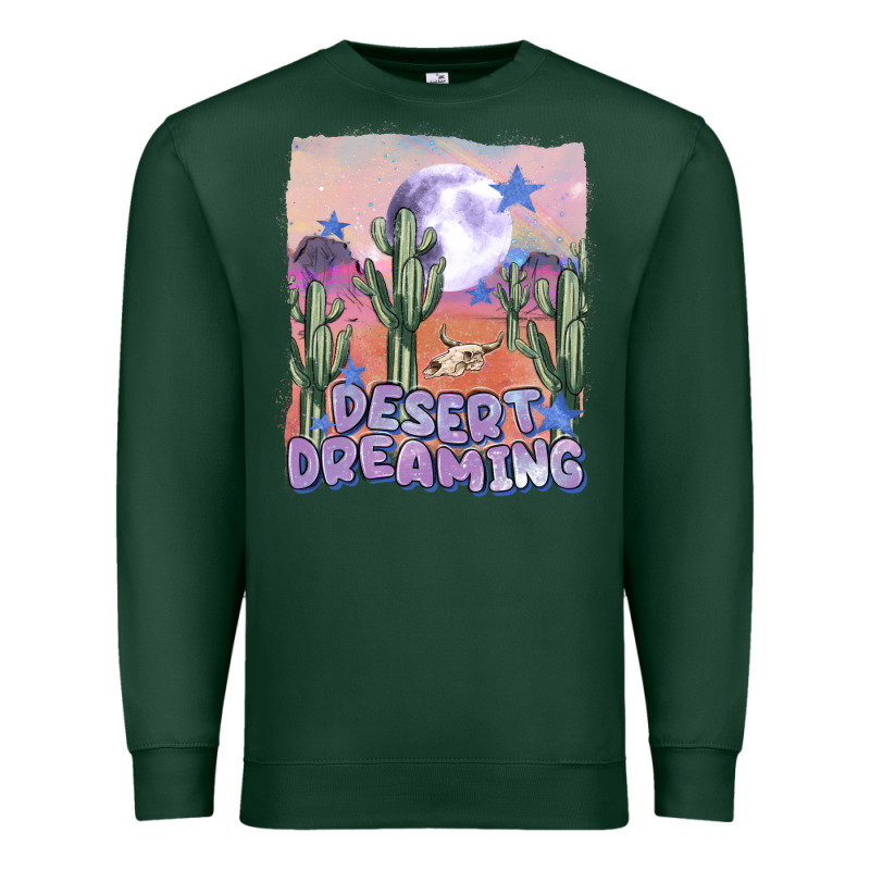 Desert Dreaming Premium Sweatshirt by MaliasSmallBusiness | Teevron